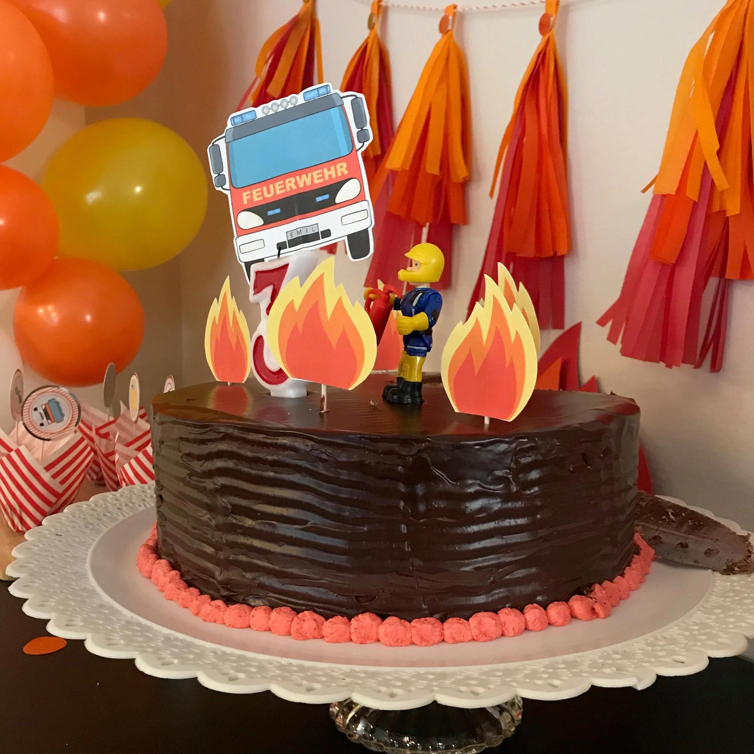 Pin auf Feuerwehr Geburtstag, Kinder Party