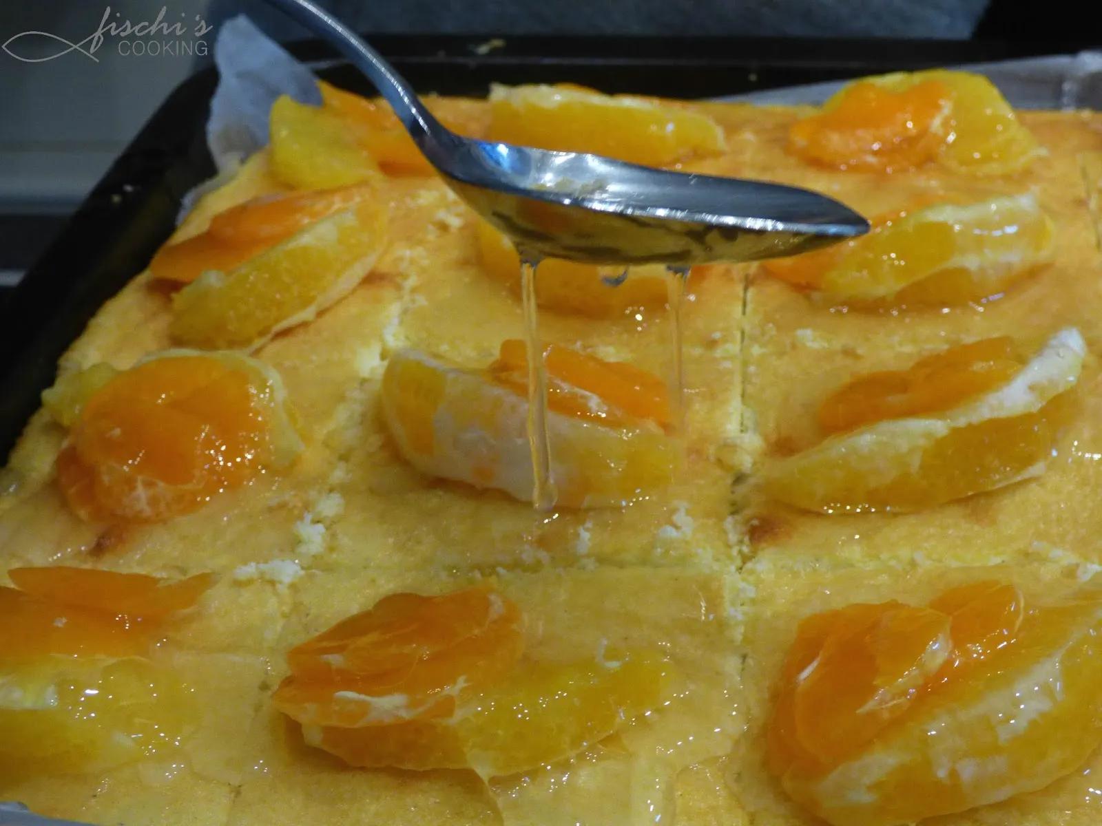 orangen - grieß - kuchen