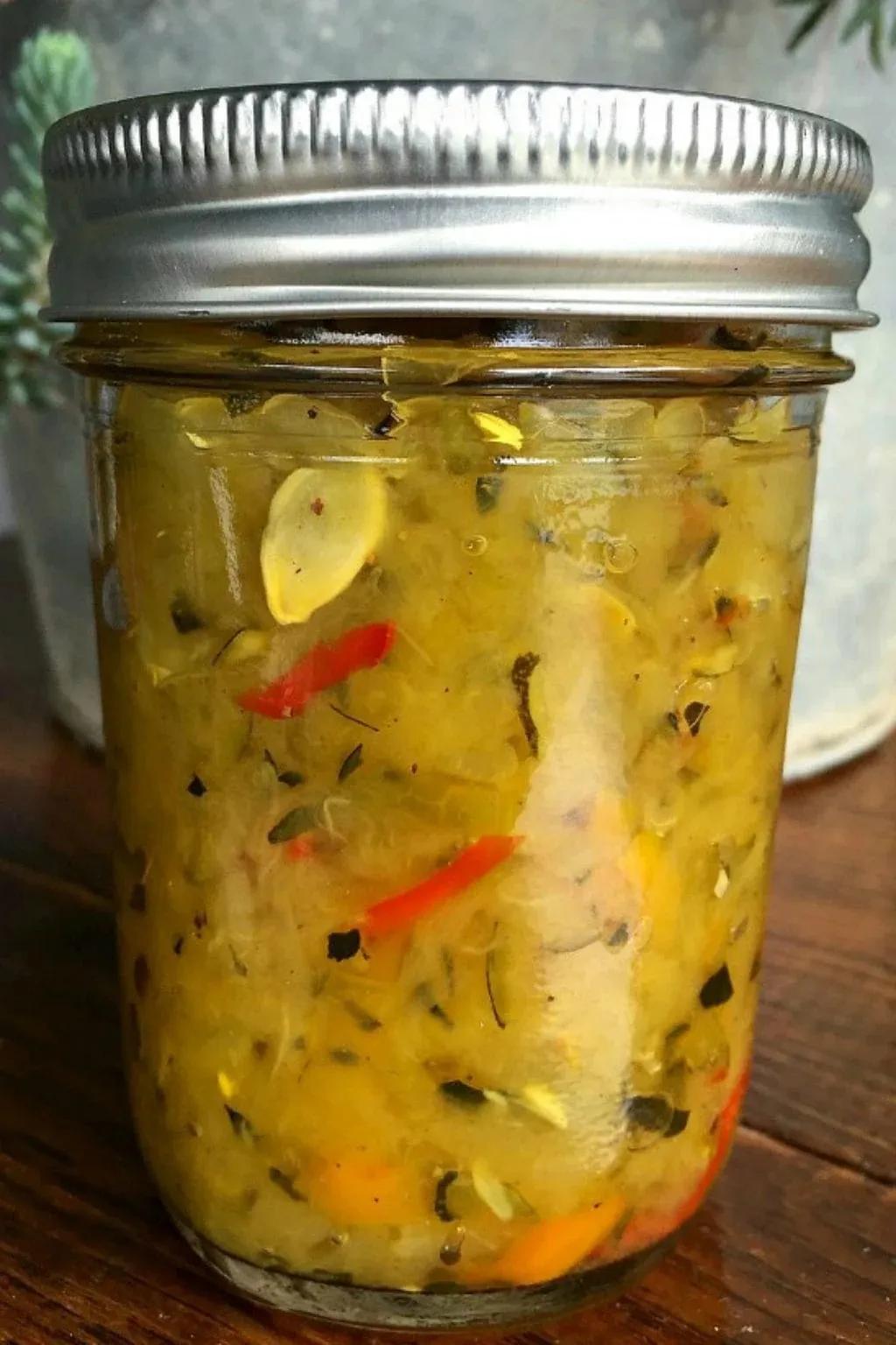 Sweet Zucchini Relish Recipe - Reluctant Entertainer