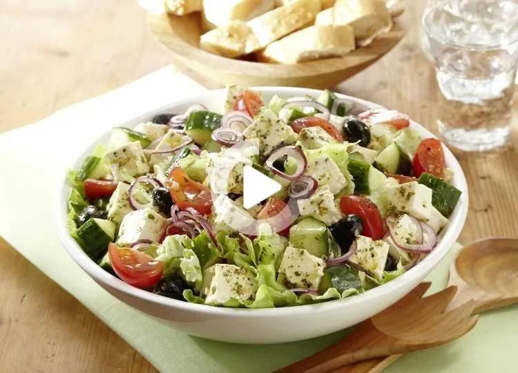 Griechischer Salat | Knorr DE | Griechischer salat rezept, Griechischer ...