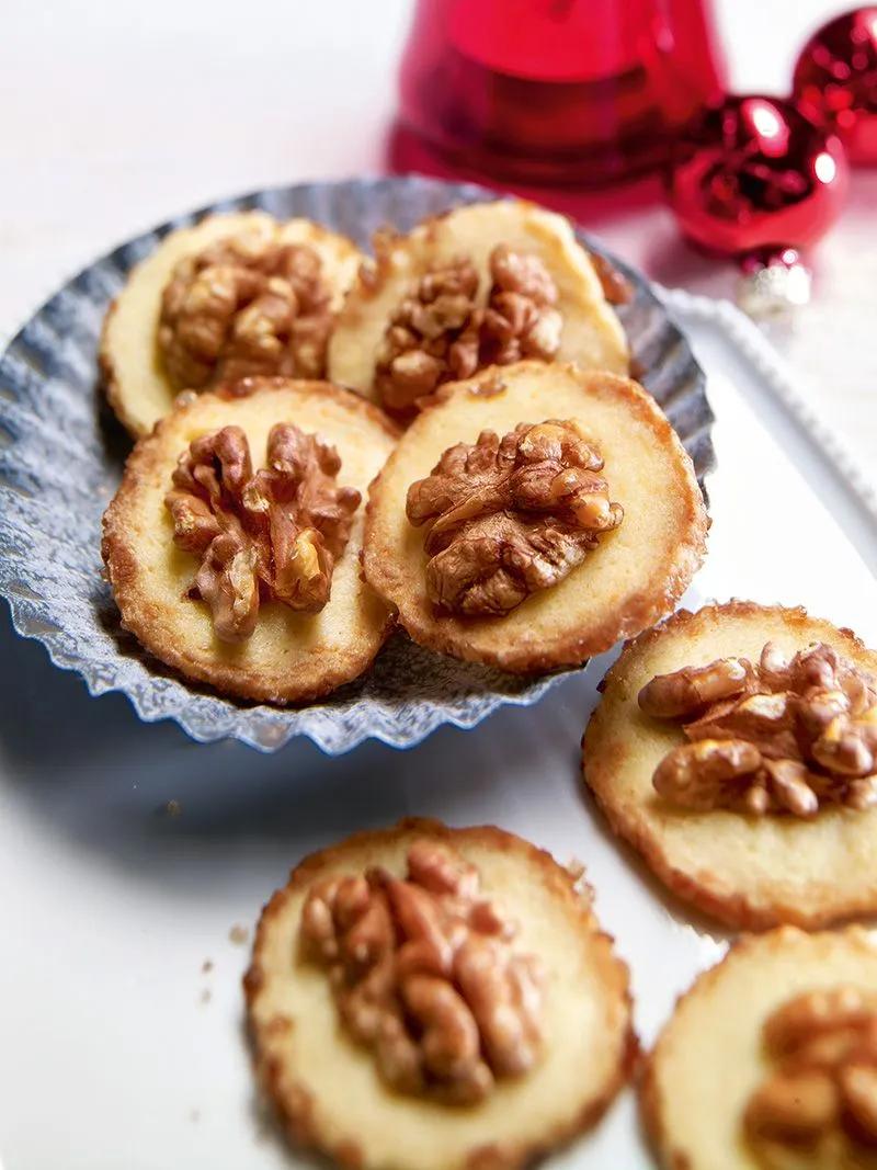 Walnuss-Marzipan-Plätzchen | Rezept | Kekse backen rezept, Kochen und ...