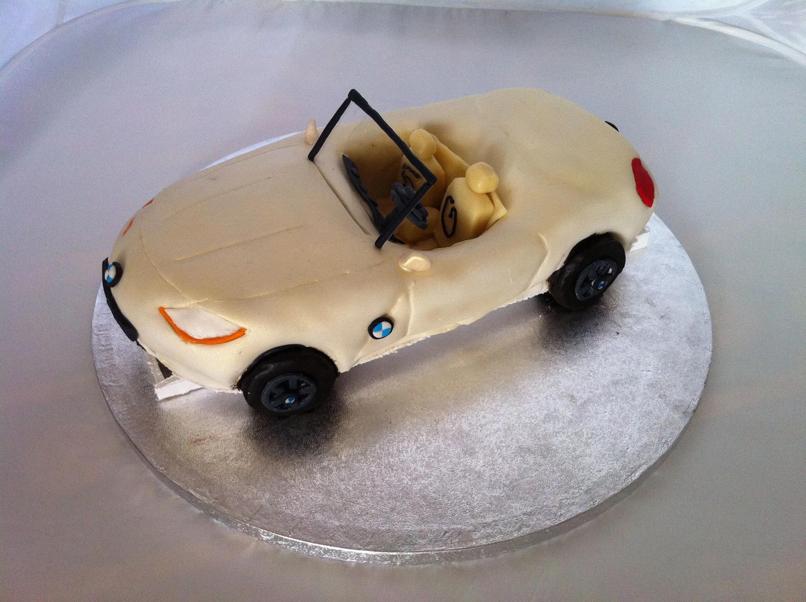 BMW Z4 cabrio cake | Cake, Desserts, Food