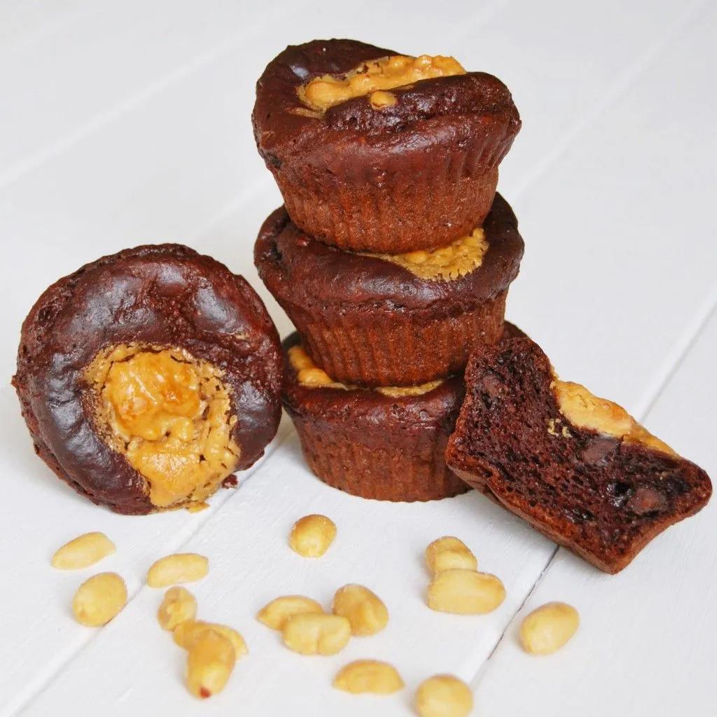 Erdnuss Muffins Muffins, Workout Food, French Toast, Cookies, Chocolate ...