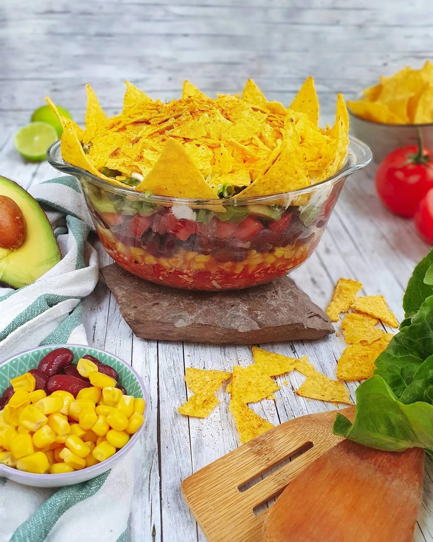 Mexikanischer Nacho Salat 🥗🥑 ⠀⠀⠀⠀⠀⠀⠀⠀⠀⠀⠀ ⠀⠀⠀⠀⠀⠀⠀⠀⠀⠀⠀⠀⠀⠀⠀⠀⠀⠀⠀⠀⠀⠀ Heute ...