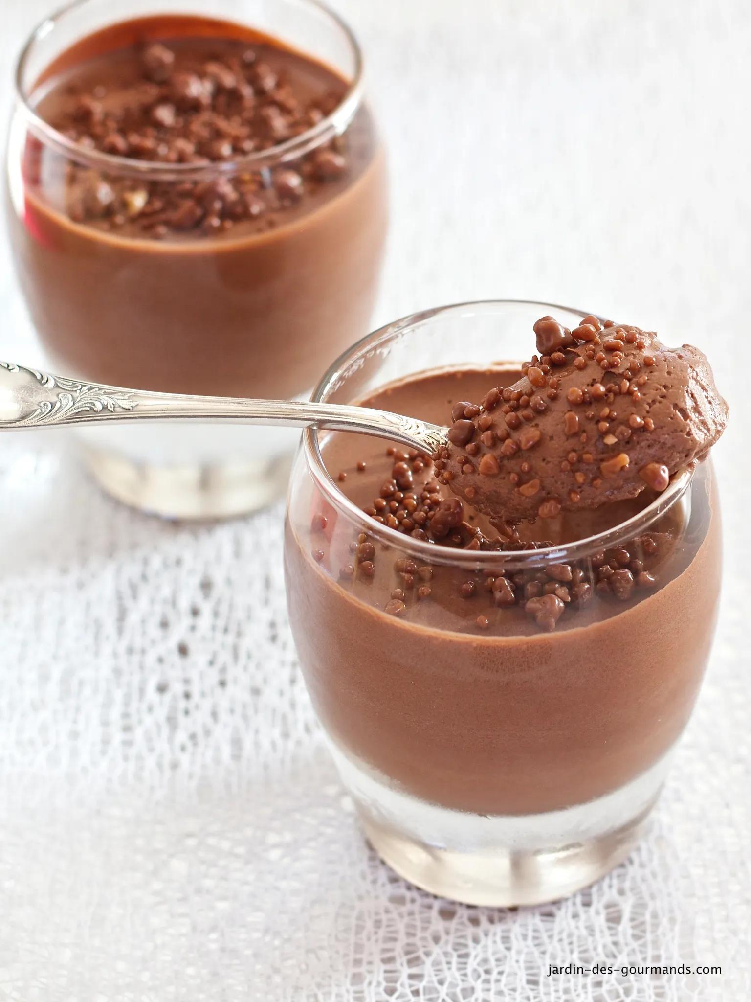 Mousse au Chocolat - Jardin des gourmandsJardin des gourmands