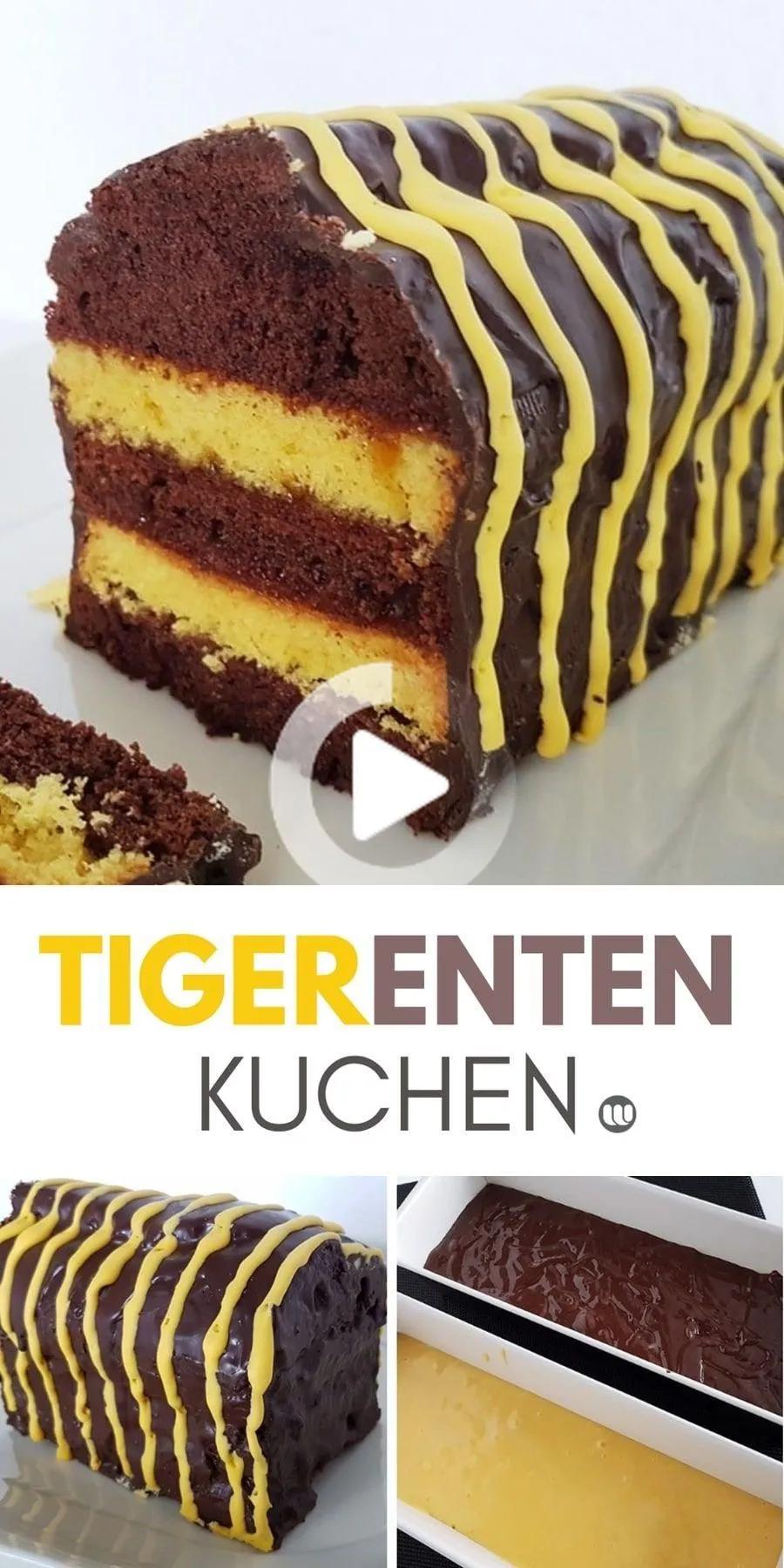 Tigerenten-Kuchen - Rezept &amp; Anleitung für Tigerentenfans ...