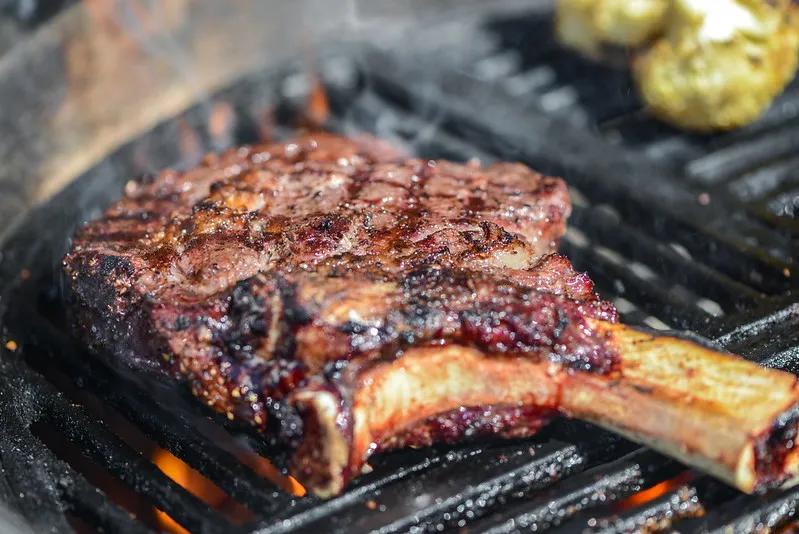 How to Grill Perfect Cowboy Bone-in Ribeye Steaks Recipe :: The Meatwave