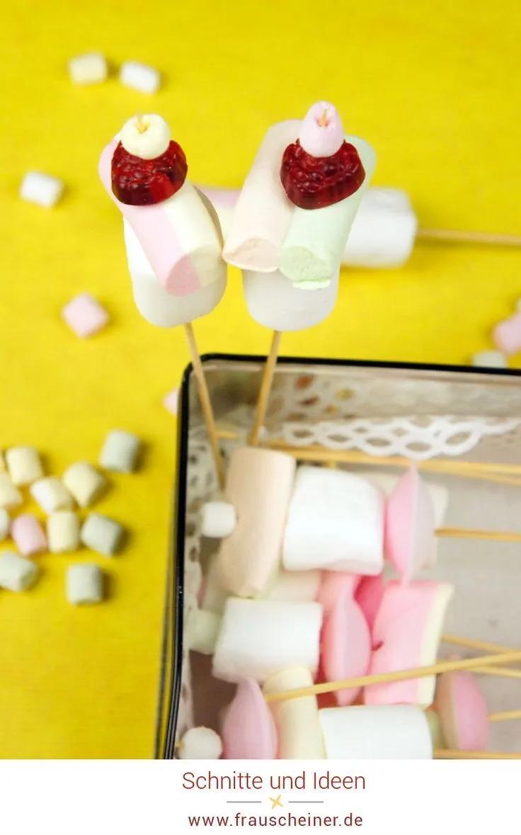 5 DIY Ideen für einen Marshmallow Kindergeburtstag - Frau Scheiner ...