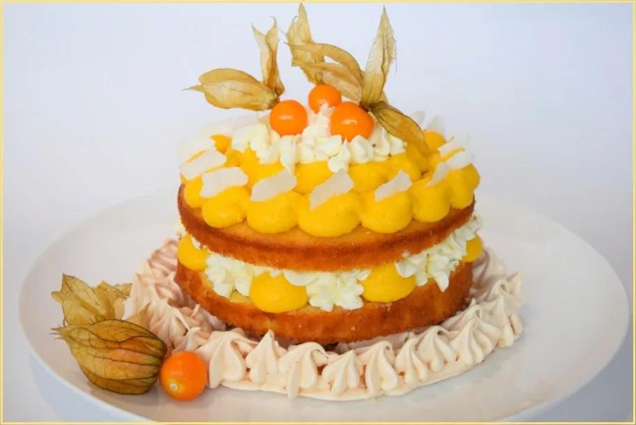 Kokos-Mango-Torte | Küchencottage