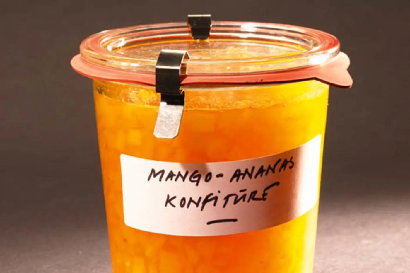 Mango-Ananas-Konfitüre | Rezept | Konfitüre, Apfel konfitüre, Ananas ...