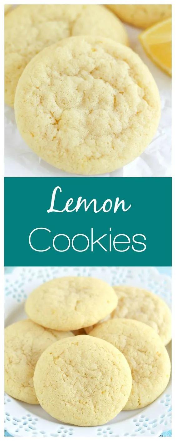 These Lemon Cookies are incredibly soft and bursting with lemon flavor ...