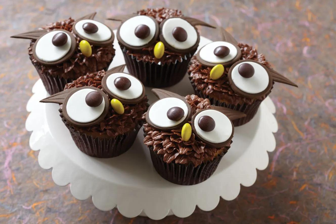 #Eulen #Cupcake #Halloween #Tortendekorieren #Schokolade #Schoko ...