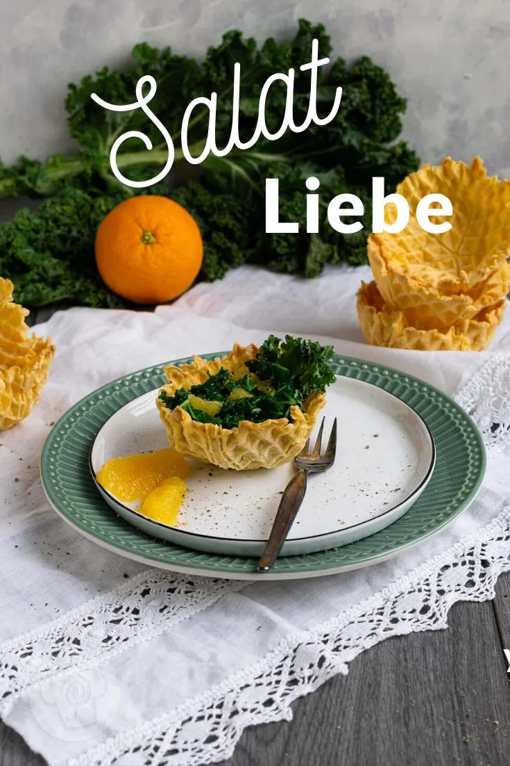 Grünkohlsalat mit Orangen - Küchentraum &amp; Purzelbaum | Rezept ...