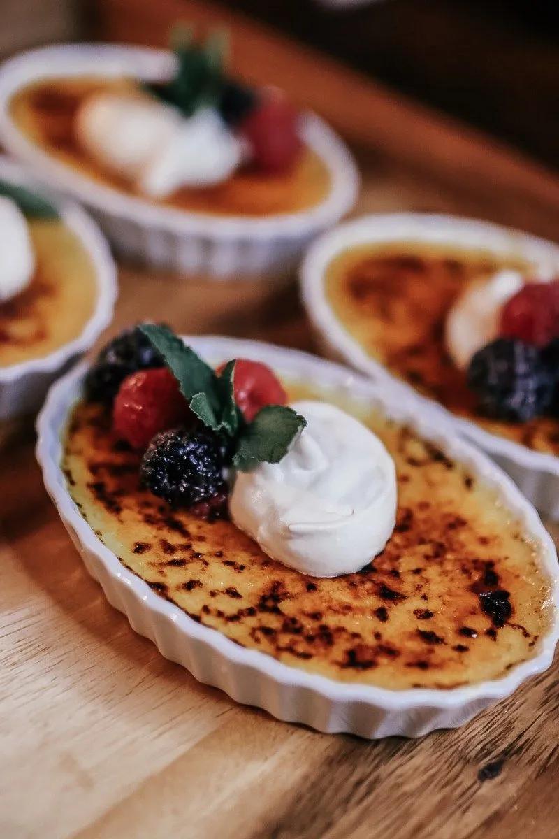 CREME BRÛLÉE WITH BAILEYS WHIPPED CREAM | Creme brulee desserts, Creme ...