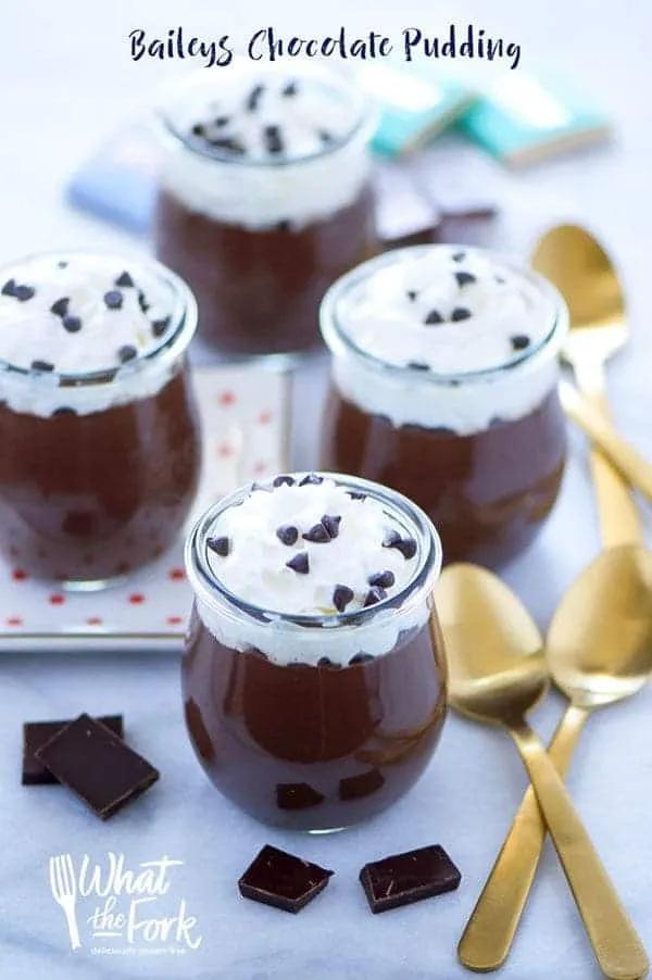 Easy Baileys Chocolate Pudding Recipe - What the Fork