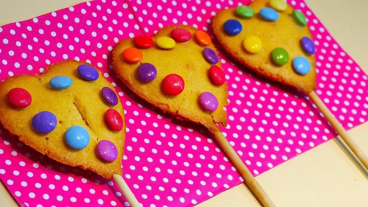 Herzchen Kekse am Stiel für Valentinstag - Wie wäre es damit? - YouTube