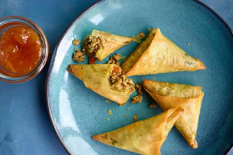 Rezept – Samosas mit Lamm-Gemüsefüllung – Tutti i sensi