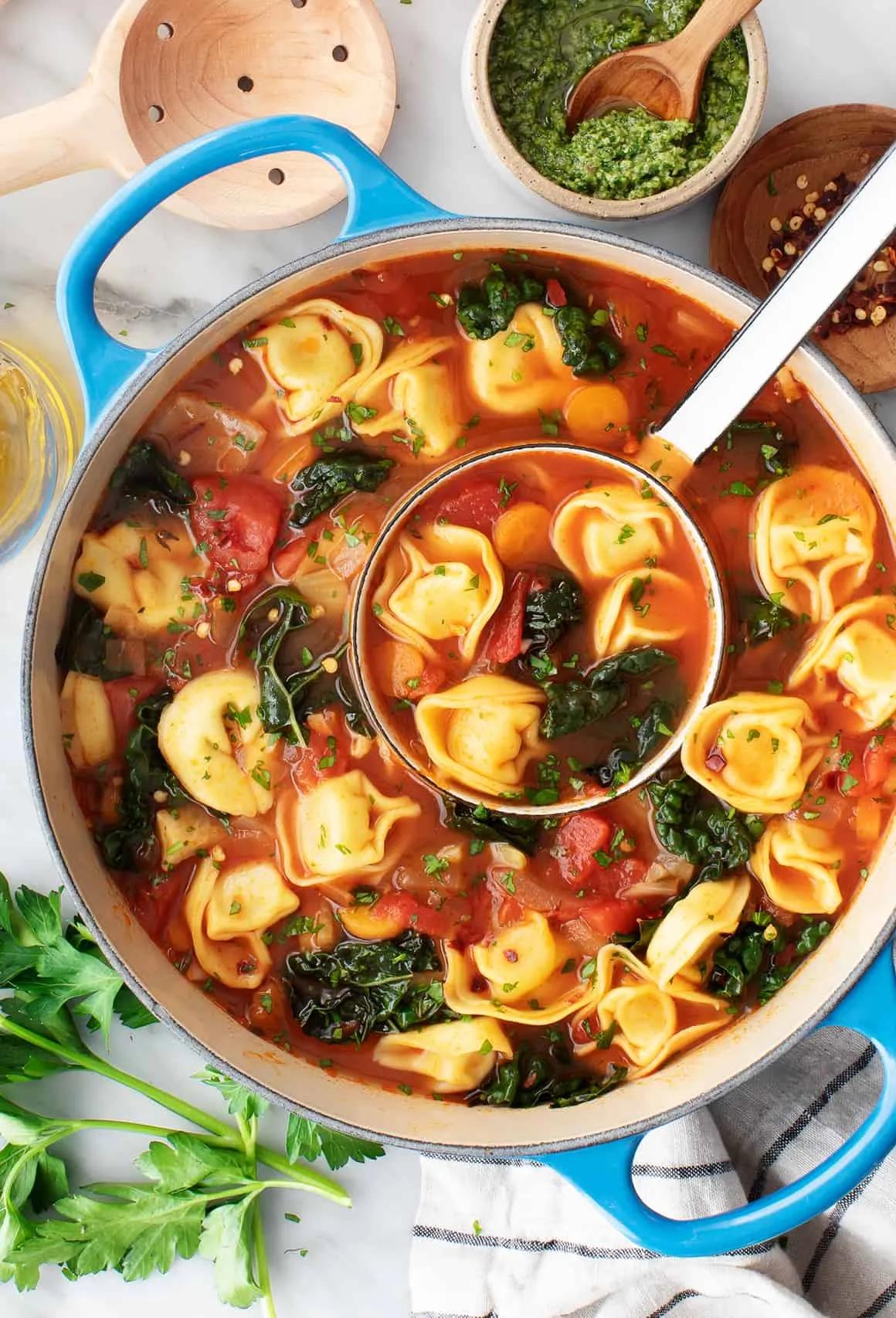 Tortellini Soup Recipe - Love and Lemons