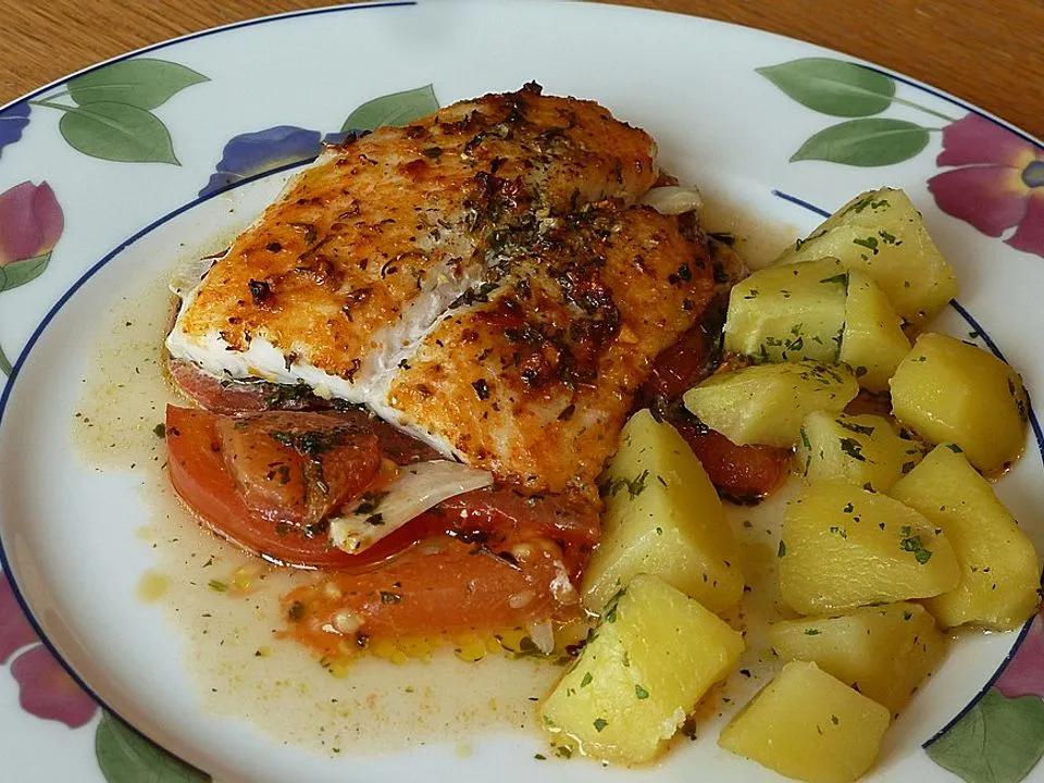 Fischfilet mit Kräuter - Tomaten von IB48Jahr| Chefkoch