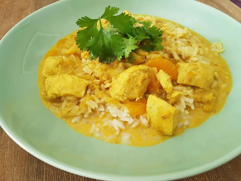 Fruchtiges Hähnchen-Bananen-Curry von erdbeerchen2001| Chefkoch