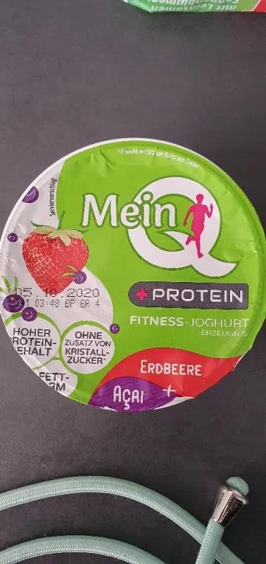 Mein Q, Fitness-Joghurt, Erdbeere Acai Kalorien - Joghurt - Fddb