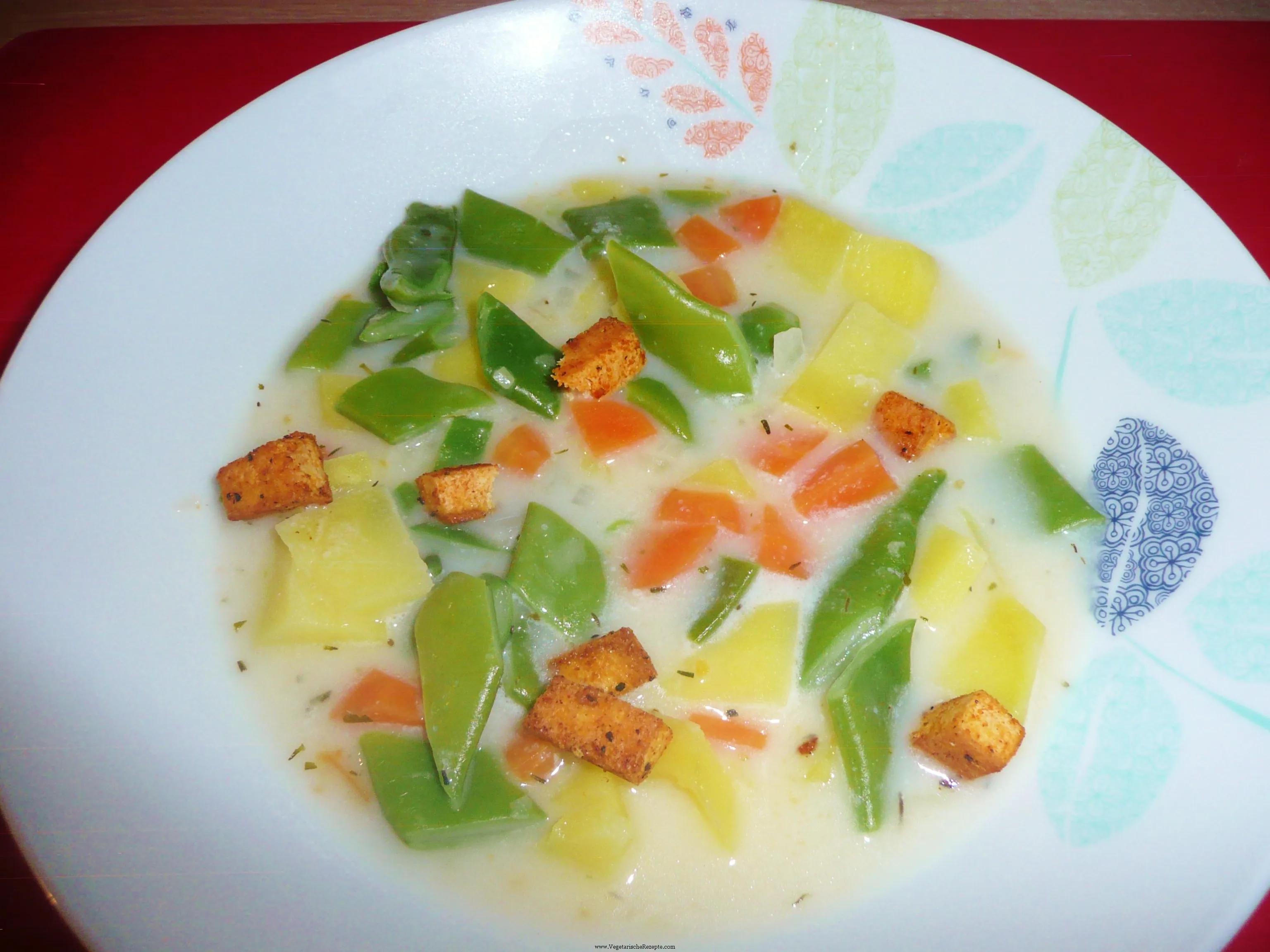 Grüne-Bohnen-Suppe – Vegetarische Rezepte