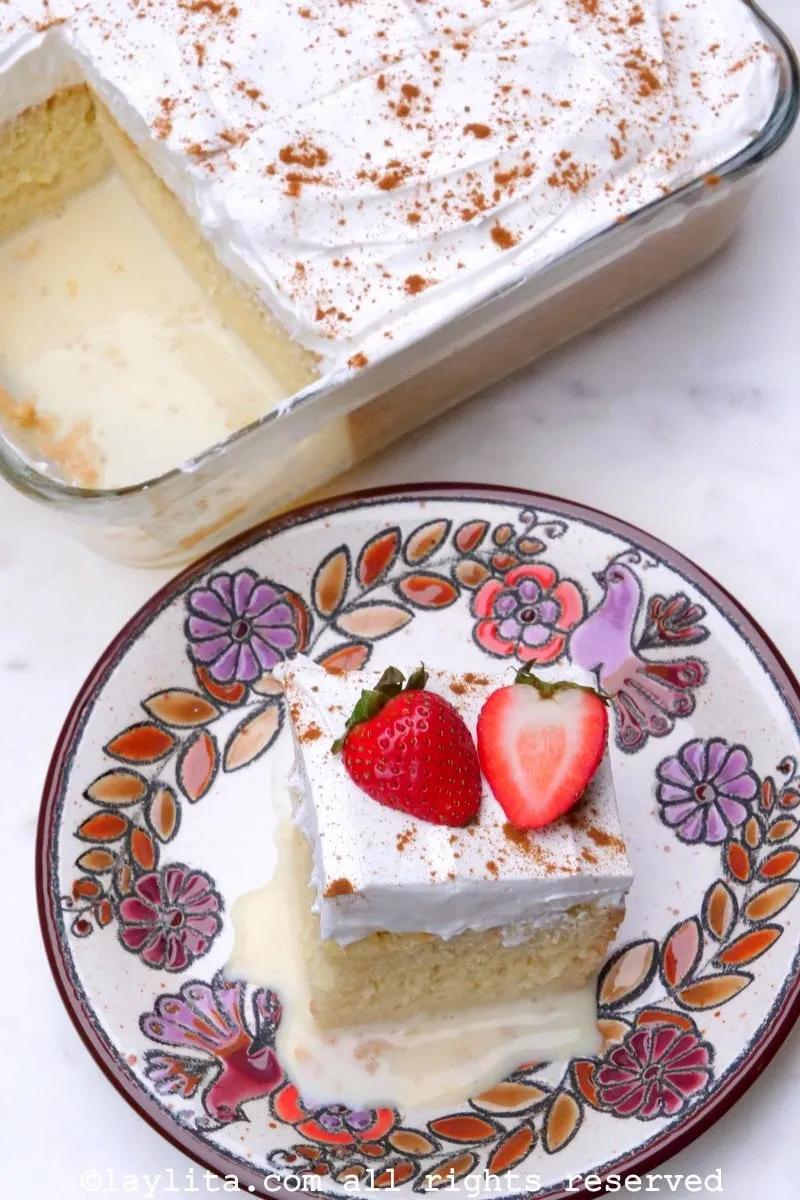 Pastel de tres leches - lavaberlinda