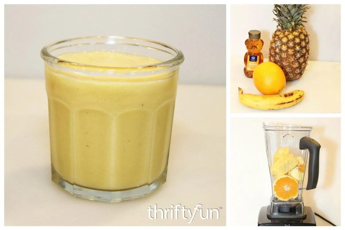 Pineapple Orange Banana Smoothie Recipe | ThriftyFun