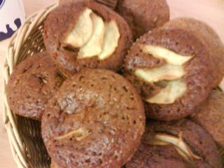 apfelspalten muffins