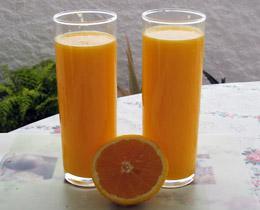 aprikosen orangen drink