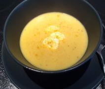 bananen curry cremesuppe