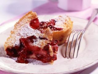 cranberry clafoutis