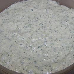 cremiger frühlingszwiebel dip