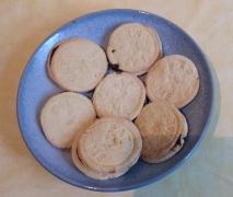 doppelkekse gestempelte kekse