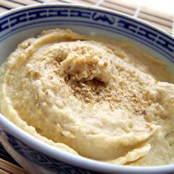 fettarmer hummus