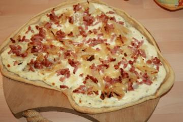 flammkuchen schnell und lecker