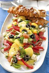 griechischer pellkartoffel salat