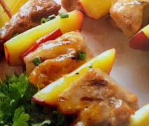 grillspieße mit geflügelbrust chilis und mango