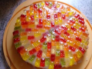 gummibärchen kuchen