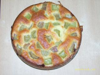 kleiner rhabarber joghurt kuchen