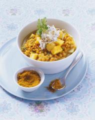 linsen curry mit mango