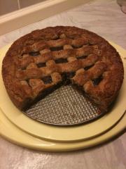 linzer torte mit pflaumenmus