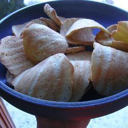 mandelbögen mit zitrone