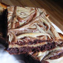 marmorierte brownies mit erdnussbutter