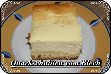 quarkschnitten vom blech