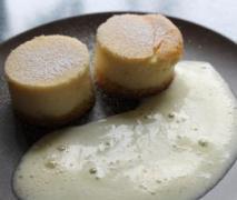 quarktörtchen mit vanilleschaum käsekuchen raffin