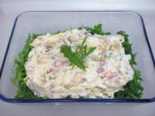 salat mit salat resteverwertung