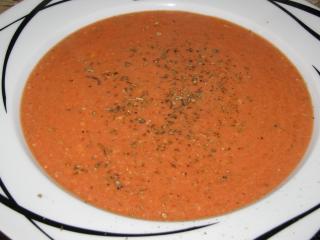 schnelle tomaten mozarelle frischkäsesuppe