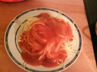 spaghetti mit tomaten butter soße