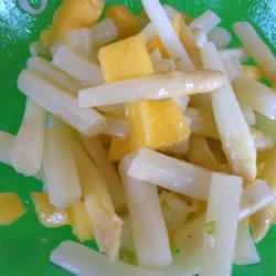 spargelsalat mit mango